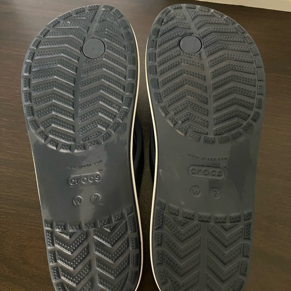 CROCS Black Textured Sandals - Picture 5 of 5